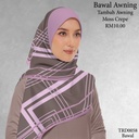 Tudung Bawal (Square Hijab) in TRD0058