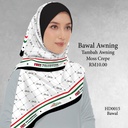 Tudung Bawal (Square Hijab) in HD0015