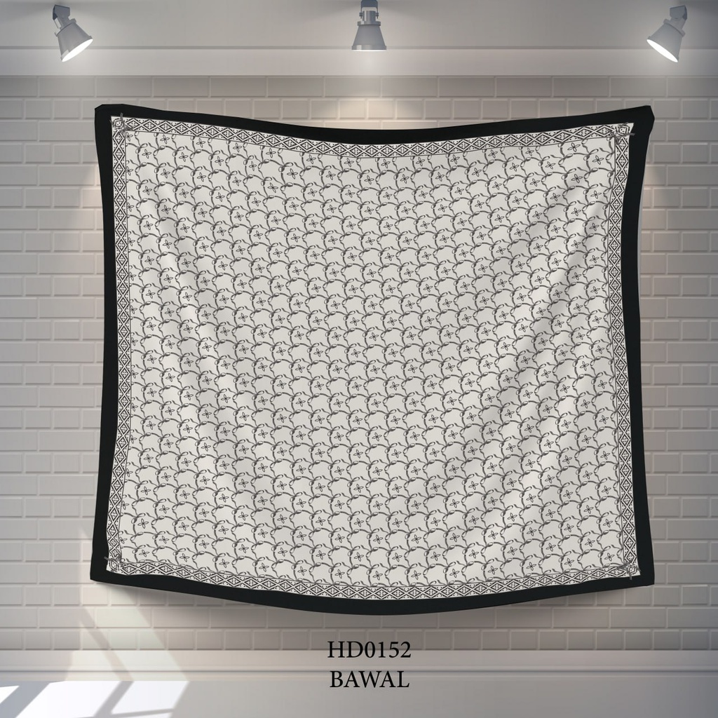 Tudung Bawal (Square Hijab) in HD0152