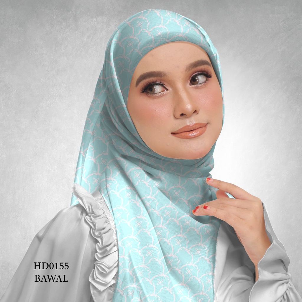 Tudung Bawal (Square Hijab) in HD0155