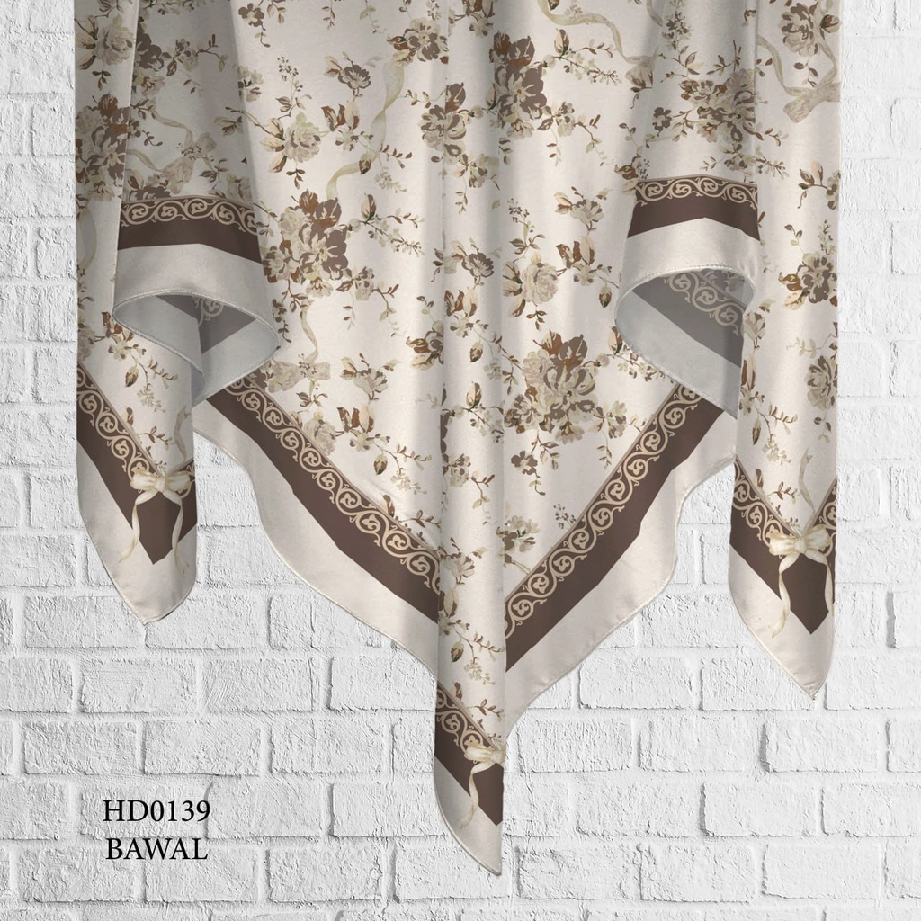 Tudung Bawal (Square Hijab) in HD0139