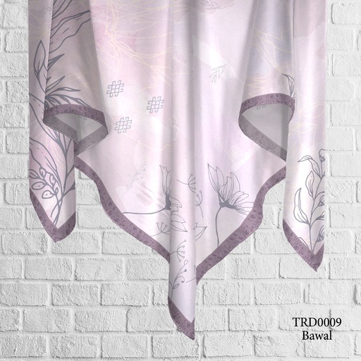 Tudung Bawal (Square Hijab) in TRD0009